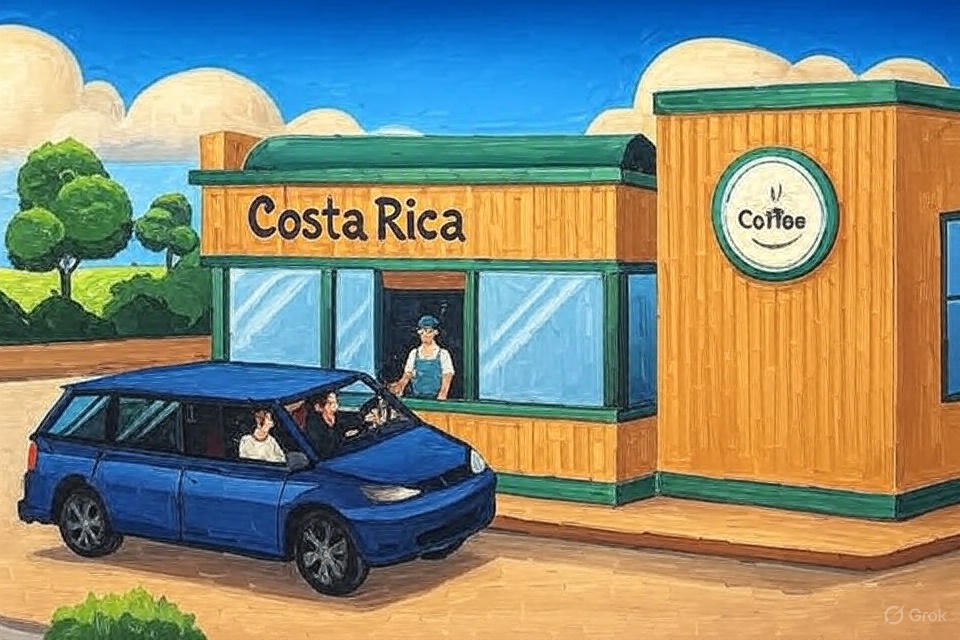 Drive-Through Kahve Modeli